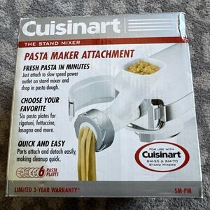 Cuisinart Pasta Maker Attachment - White